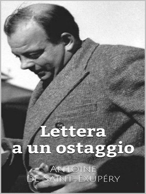 cover image of Lettera a un ostaggio